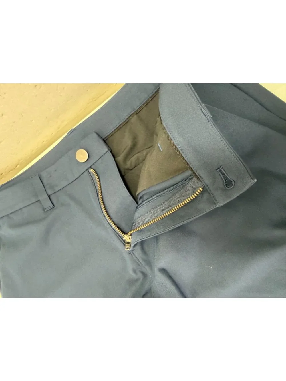 Lululemon ABC Pants Mens 29X30 Classic-Fit Trouser Warpstreme Navy Blue